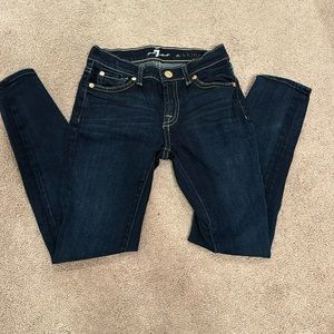 Girls jeans; 7 for all mankind; size 10